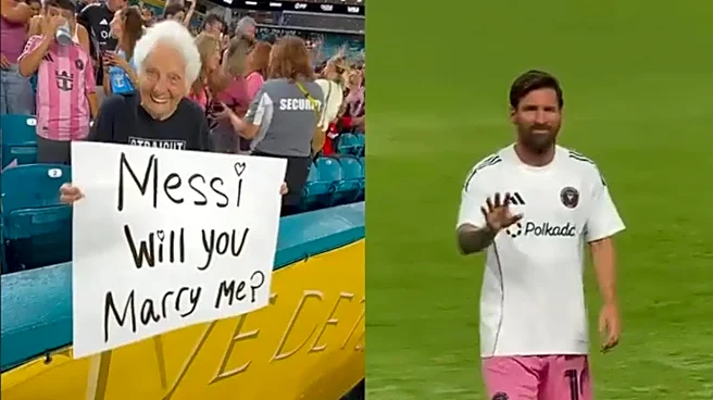'Will You Marry Me, Messi?' 100-Year-Old Lionel Messi Superfan Steals Show At FIFA World Cup 2026 | WATCH