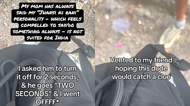 ‘Public Mein Ho Aap’: Woman Schools Man For Playing Songs During Hike To Temple