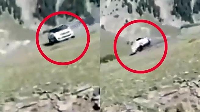 Parked Car Rolls Backwards, Falls Into Gorge In Jammu As Tourists Watch In Horror