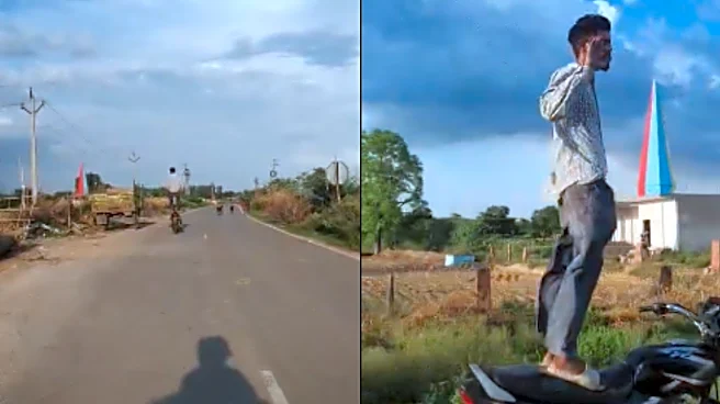 VIDEO: Rajasthan Biker Stands On Speeding Bike; Internet Says ‘Cool Nahi Hain’