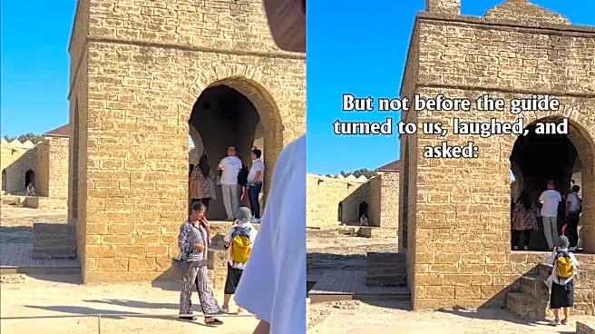 Viral Video | Indian Tourists Chant Gayatri Mantra Inside Azerbaijan Museum; Internet Reacts