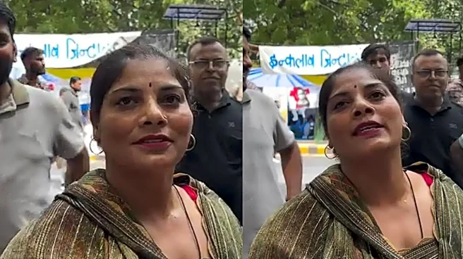 'System Hee Lappu Hai': 'Lappu Sa Sachin' Fame Mithilesh Bhati Joins Protest At Delhi's Jantar Mantar | WATCH