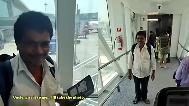 Bengaluru Influencer Spots ‘First-Time Flyer’ At Delhi Airport– What He Did Next Left Internet Melted…
