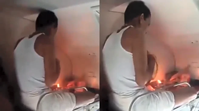 Train Passenger Lights ‘Diya And Incense Sticks’ While Praying Inside AC Coach | VIDEO