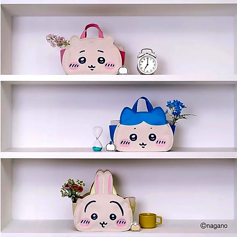 キャンバス地のうさぎトートに一目惚れ確定。『CHIIKAWA INTERIOR TOTE BAG BOOK』7月23日発売