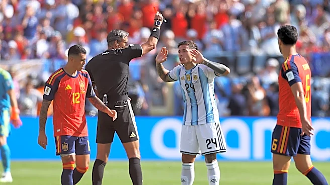 アルゼンチンがスペインに敗れたワールドカップ決勝でレッドカードをを受けたエンツォ・フェルナンデスが、感情的な声明を発表した。