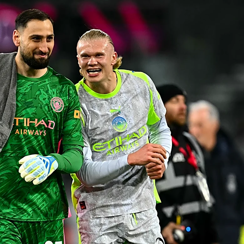 ノルウェーのW杯熱がまだ冷めない中、エルリング・ハーランドはジャンルイジ・ドンナルンマの豪華な結婚式で話題の「バイキング・ロー」を先導した。