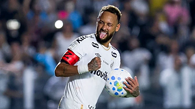 【動画】ネイマールがサントスで2得点。怪我に悩んだW杯を経て、ブラジルの星が復活。カードで遊ぶセレブレーションで批判者にメッセージ。