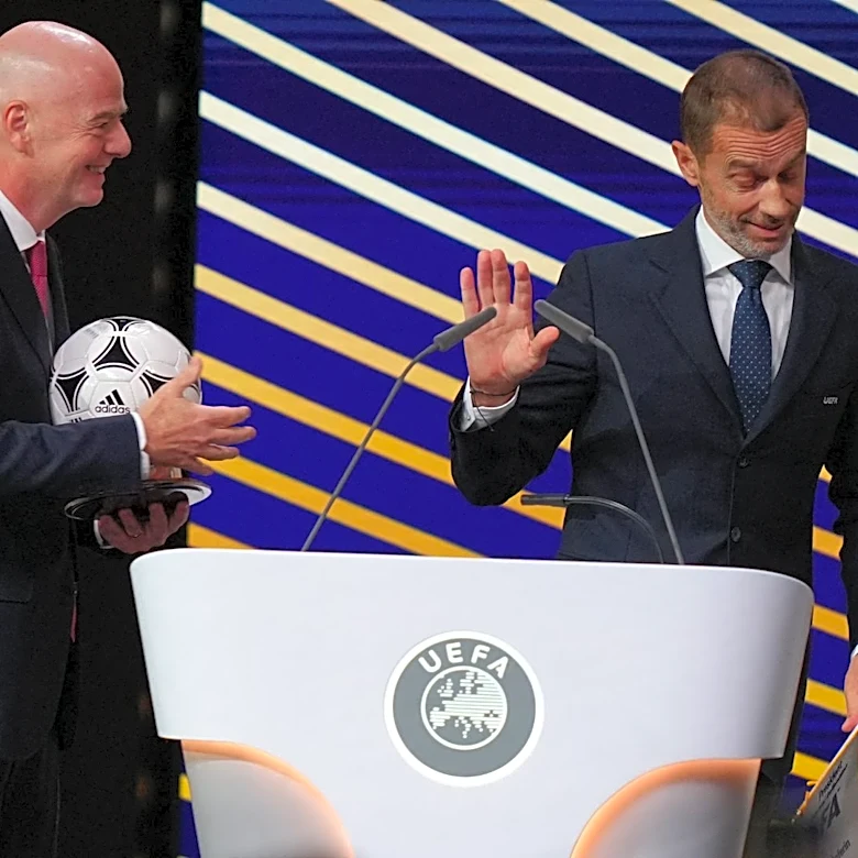 激怒のUEFAはW杯“ボイコット”も検討か…FIFAの関連事業株式売却案とは？「決して越えてはならない一線を越えるもの」