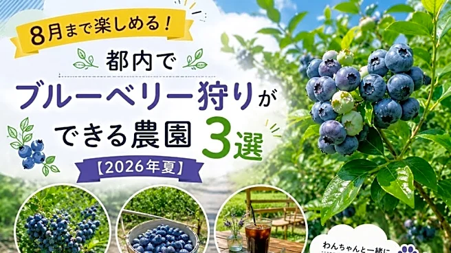 8月まで楽しめる! 都内でブルーベリー狩りができる農園3選【2026年夏】