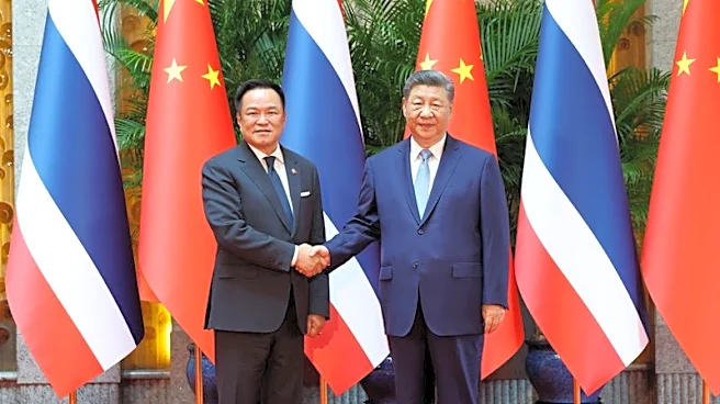 中国とタイ、技術分野で協力強化へ　「共通の繁栄」で共同声明