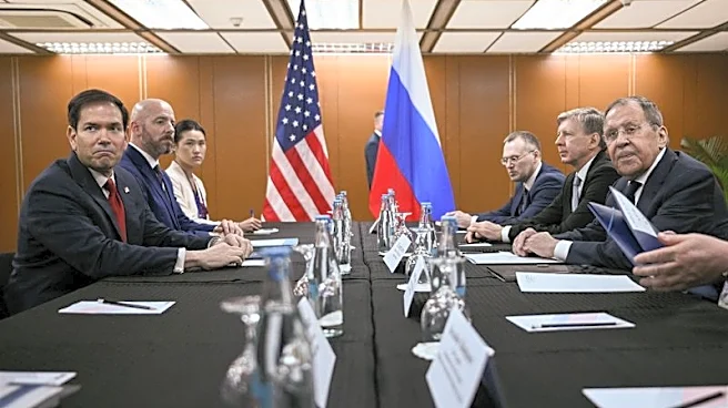 米ロ外相、ウクライナ和平巡り協議 「米が建設的役割」とルビオ氏