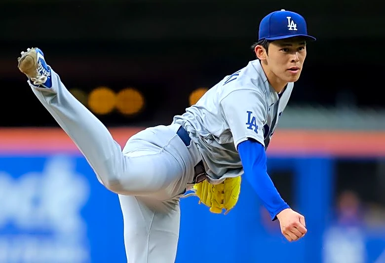 ＭＬＢ＝佐々木が7回1失点で4勝目、大谷2安打　岡本は23号3ラン