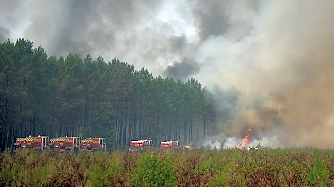 仏・スペインで山火事続く、計30万人超避難　熱波再来前の鎮圧急ぐ