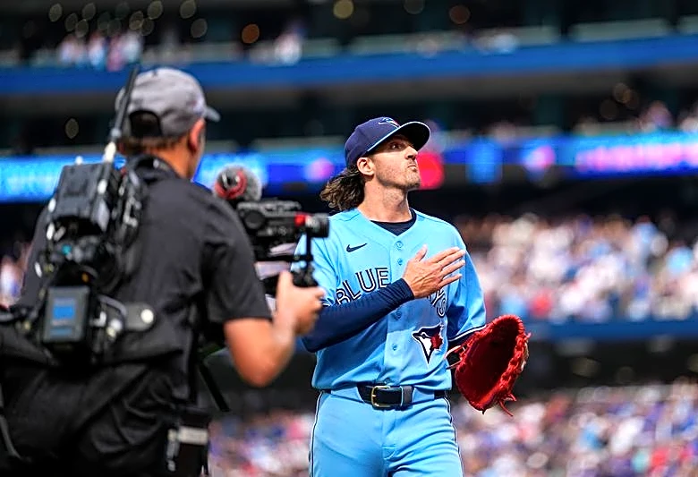 ＭＬＢ＝ガウスマン好投、ブルージェイズでの最終登板の可能性