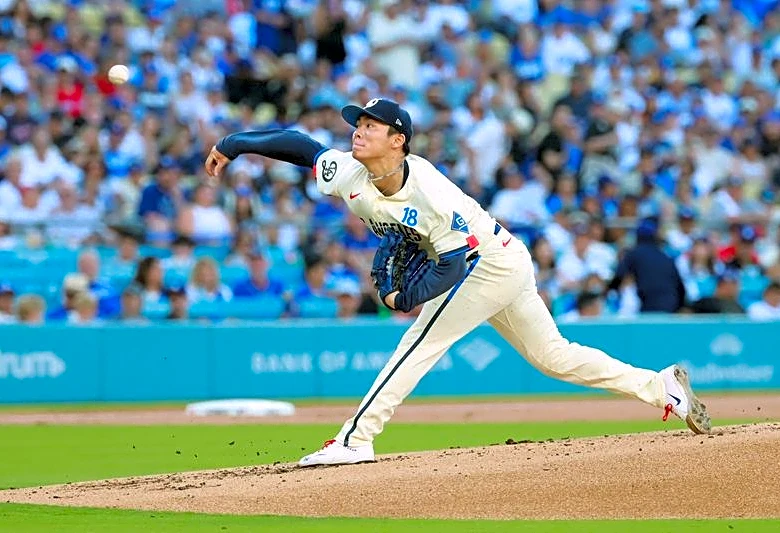 ＭＬＢ＝ドジャース山本7敗目、Ｗソックス村上9試合連続安打