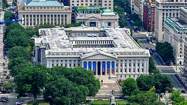 米財務省、利付債の入札規模を当面維持 長期金利上昇懸念を緩和