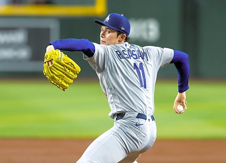 ＭＬＢ＝佐々木6回2失点、ドジャースは7連敗　村上25号