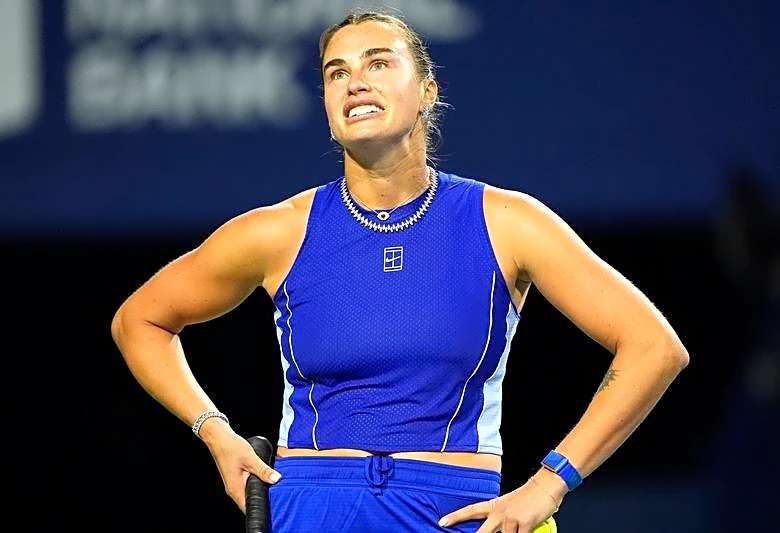 テニス＝ナショナルバンクＯＰ、第1シードのサバレンカ敗退