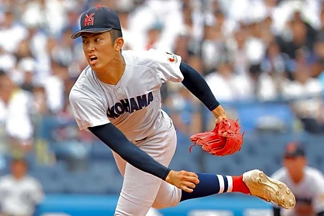 157km投げた横浜高・織田翔希、急遽降板の裏側　意外なタイミングに指揮官「審判さんから…」