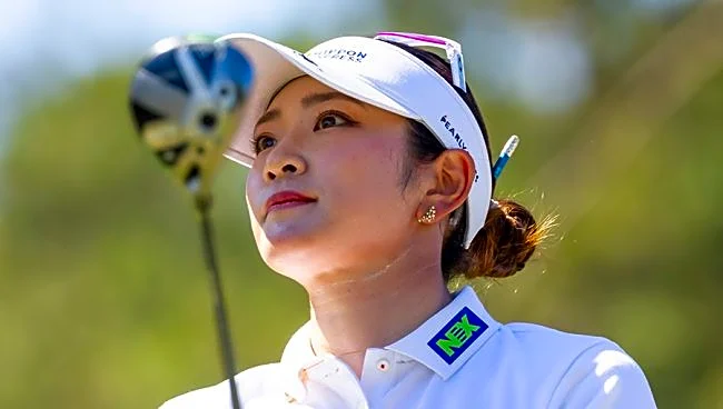 原英莉花、自身も仰天したイーグルが話題　米実況「まるで失敗したかのような顔」　ファン「驚いた」