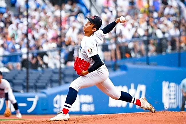 足を引きずった横浜エース織田、交代指示に続投主張→魂の完投　監督苦笑い「全く言うことを聞かなかった」