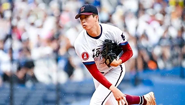 甲子園目前で5失点KO、それでも「絶対表情に出さない」 プロ注目191cm右腕、全うした主将の役目――桐光学園・林晃成