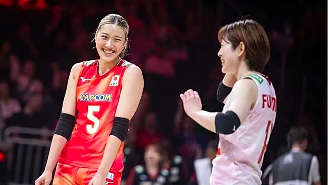 敗戦から5日…女子バレー日本の貴重オフショットに歓喜「最高です」「可愛くて仲良し」　佐藤淑乃が感謝