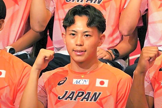 陸上100m高校最速・清水空跳「まずは走り切る」　U20世界選手権へ…後藤大樹、ドルーリー朱瑛里らが決意表明