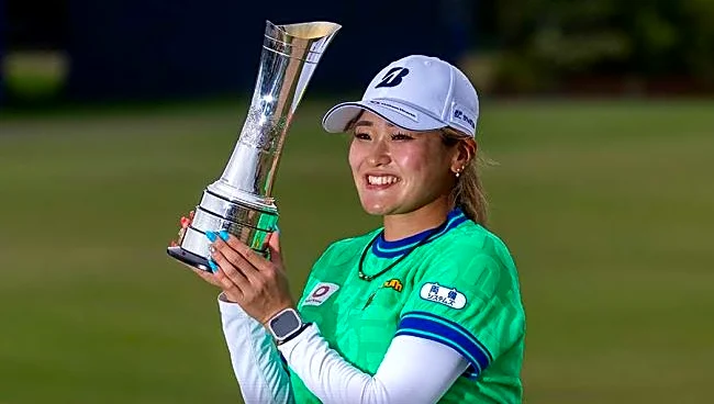メジャー初Vで23歳・桑木志帆は2億3600万円ゲット 6位の竹田麗央も3890万円…全英女子OP賞金額