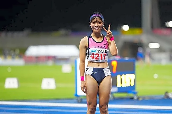 「辞めようかな」よぎった引退→日本一　152cmの女子高生ハードラー、覆した「低身長＝不利」の常識――長崎日大・吉永優衣