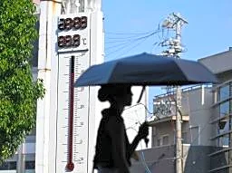 岐阜、愛知で初の「酷暑日」　広く高気圧、４０度以上に