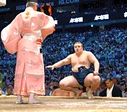 安青錦１０勝で首位、大関復帰へ　霧島ら５人が１差追走