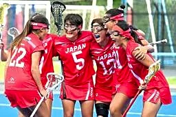 日本、２連勝で準々決勝へ　ラクロス女子の世界選手権