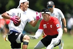 フラッグフット代表が練習公開　８月に五輪出場かけ世界選手権