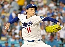 米大リーグ、佐々木5勝目へ登板 大谷先発外れ、村上は1安打