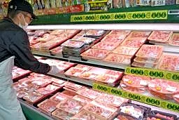 豚も鶏も…食肉値上がり家計圧迫　円安や飼料高、続く可能性