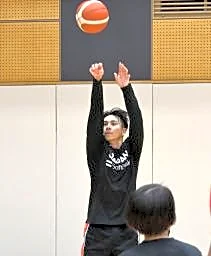 バスケ津屋「いい結果の報告を」 アジア大会、男子日本代表合宿