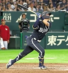 オ9―6楽(3日) 来田がサヨナラ3ラン