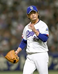 中４―１ヤ（５日）　涌井が６回１失点で３勝目