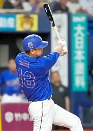 神2―3中(7日) 中日、九回逆転で4連勝