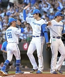 日１―０楽（９日）　有原、２試合連続完封