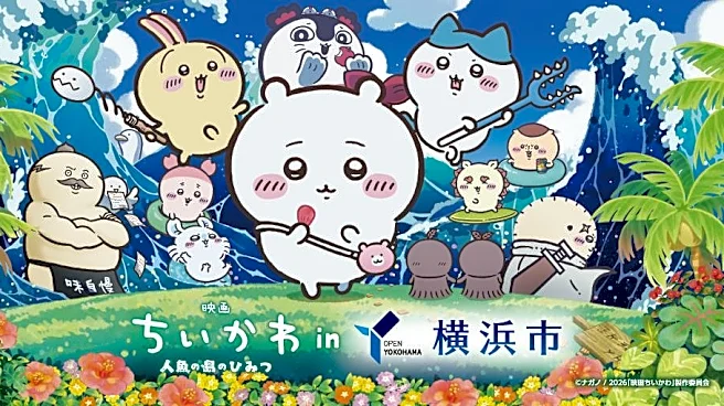 「映画ちいかわ」と横浜市がコラボ。オリジナルステッカー配布や特別な花火の打ち上げなどを実施。《7月24日から》