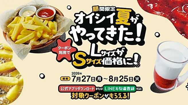 【びっくりドンキー】フライドポテト＆イチゴミルクLサイズがSサイズ価格に！アプリ・LINEでお得なクーポン配信中《8月25日まで》