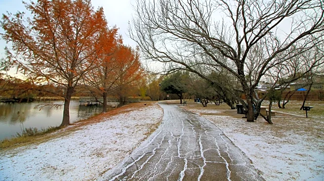 First Snowflakes Of The Season Drift Into The Northern U.S.