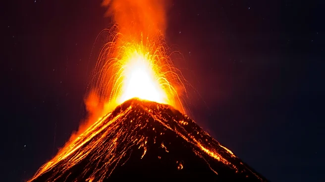 Guatemala’s Volcano Puts On A Fiery Show Under The Stars