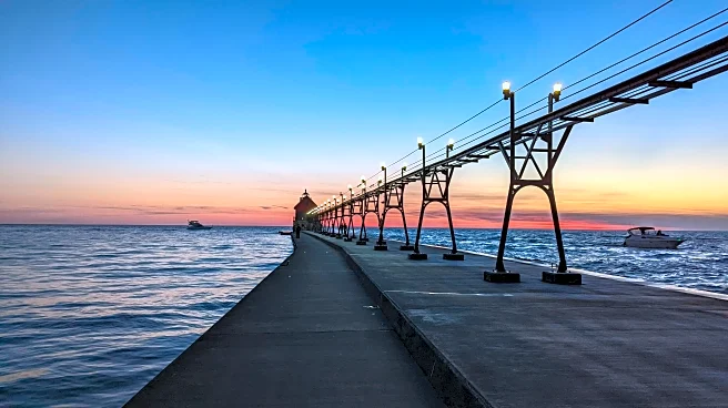 Lake Michigan Roars: Massive Waves Crash Into Grand Haven