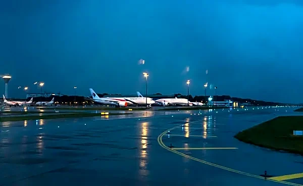 Northeast Winds Whip Up a Mix of Flight Delays and Falling Leaves