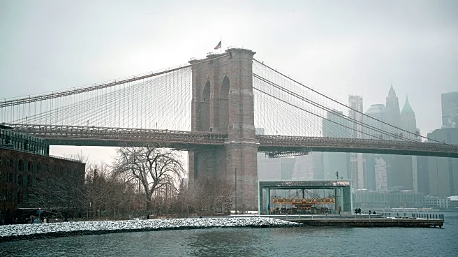 Mild Saturday Gives Way to Windy, Colder, Snowy Sunday in New York