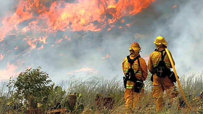 California Fire Evacuation Surge While Storm Puts SoCal Hills At Risk